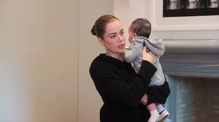 Khloe debuts her new baby for the first time THE KARDASHIANS S3 EP3