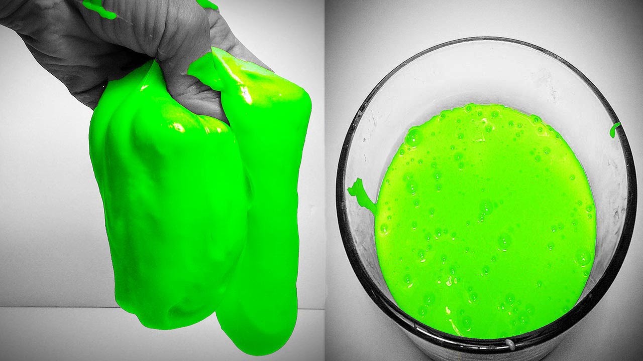 How to Make Glow in the Dark Slime the Easy Way