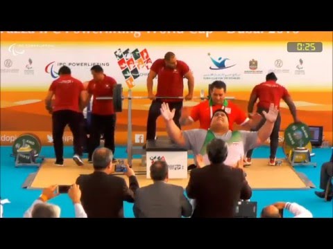 iran s siamand rahman breaks world record at world cup dubai youtube