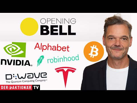 Opening Bell: Bitcoin, Mara Holdings, Robinhood, Vistra, Centrus, Alphabet, Tesla, Nvidia, D-Wave