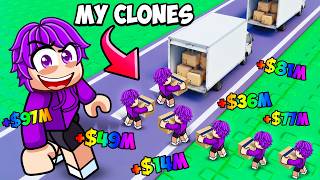 Spawning CLONES to WORK FOR ME in Roblox...