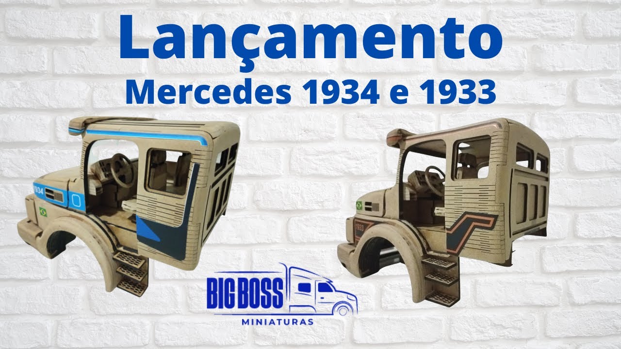 Miniatura De Carreta Mercedes Benz Lps Frete Grátis Última