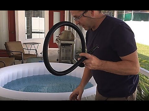 Comment ajouter Air Coleman Hot Tub Sans évacuation de l'eau