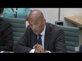 Questioning Ken Livingstone | Chuka Umunna on the Home Affairs Select Committee