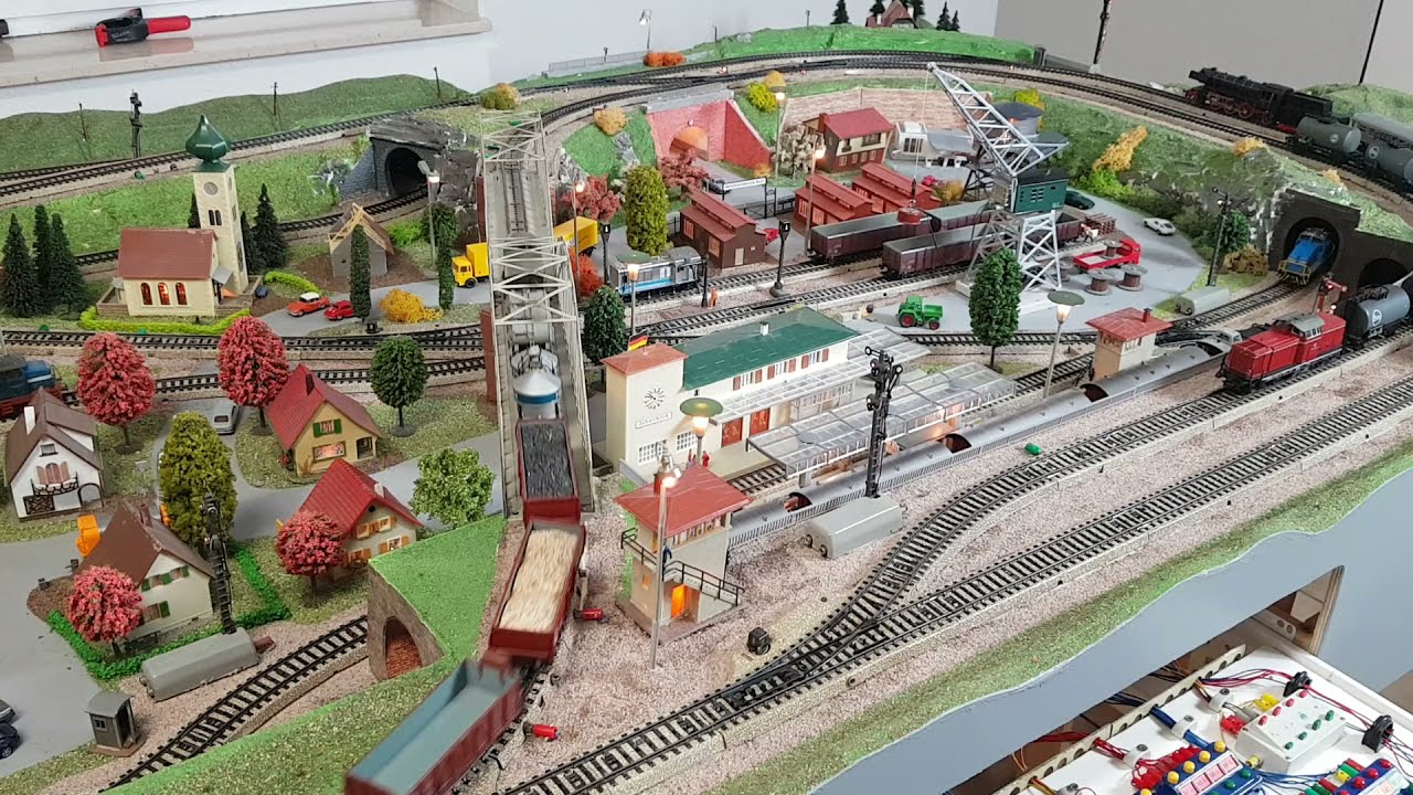 Märklin H0 Anlage Schönblick, Update Vollautomatik 6 Züge