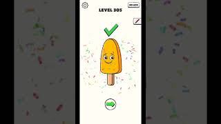 Draw A Line: Tricky Brain Test Level 301 to 310 Walkthrough ( Android/ios ) screenshot 1