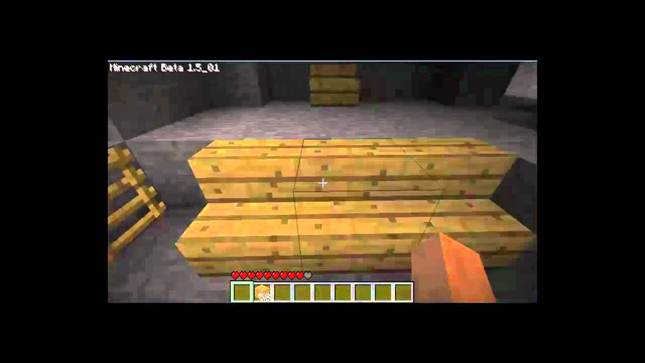 Minecraft Tutorials: Stairs. - YouTube