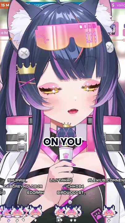 'I've got a crush on you, I hope you feel, the way that I do...' #vtuber #vtuberclips
