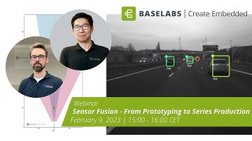 Webinar BASELABS Sensor Fusion - From Prototyping to Series Production