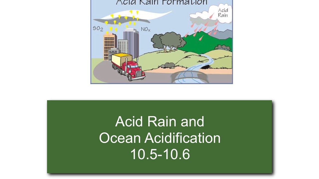 acid rain and ocean acidification - YouTube