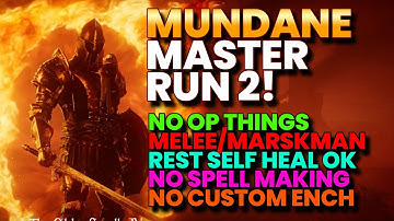 MUNDANE Master BUILD 2. PT 2. Khajit Atronach no Alchemy (Lol)