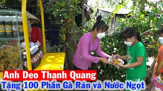 Tặng 100 Phần Gà Rán và Nước Ngọt cho Trẻ Em ở Xóm từ Tấm Lòng của Anh Deo Thanh Quang