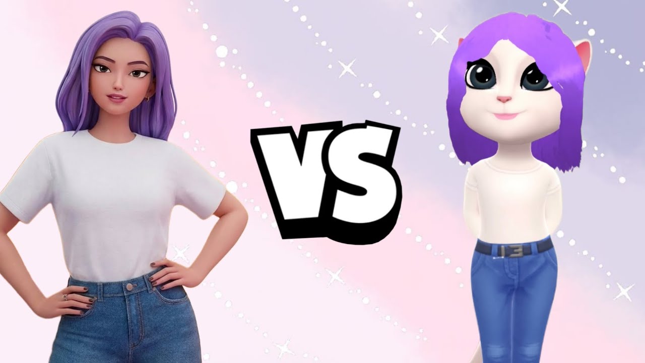 Rumi from K-Pop: Demon Hunters Cosplay My Talking Angela 2 New Update