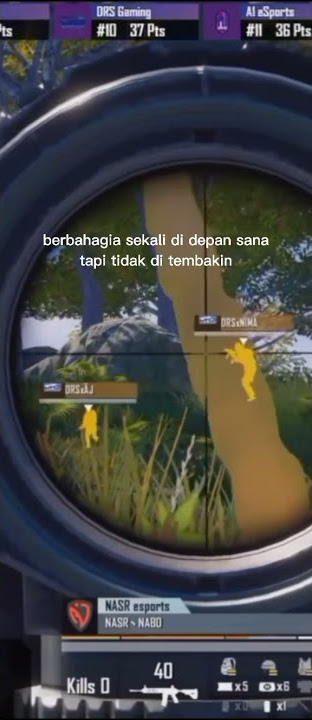 QUOTES dari Caster PUBG buat story WA |Sc.tiktok