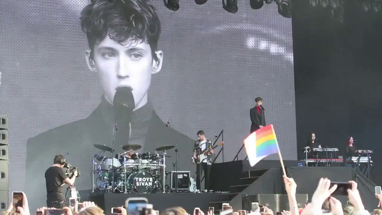 Troye Sivan at the Orange Warsaw Festival 01.06.2019, Poland