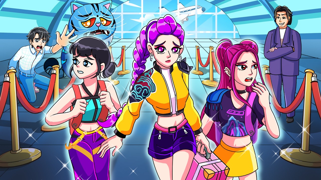 KPop Demon Hunters: RUMI is MOVING AWAY! | Cartoon Animation - YouTube