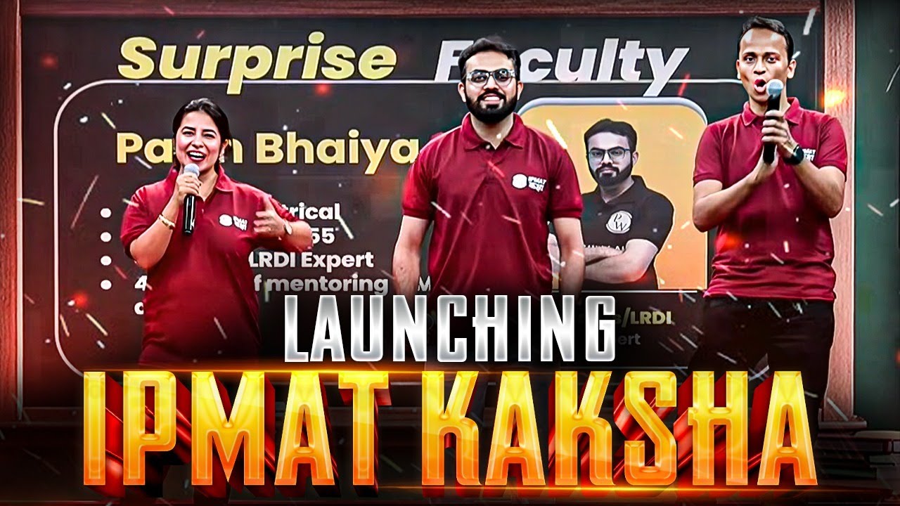 LAUNCHING IPMAT KAKSHA | IPMAT 2026 PREPARATION - YouTube