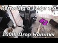 Restoring a 125 Year Old Drop Hammer - 100lb Ram Weight - Part 3 | Iron Wolf Industrial