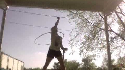 horizontal over the back elbow pass, hoop tricks