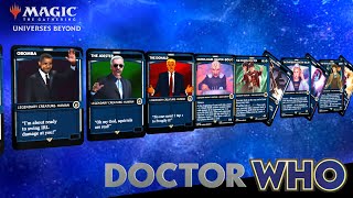 Presidents play Magic the Gathering Side Adventure 2, The Doctor Who Decks!