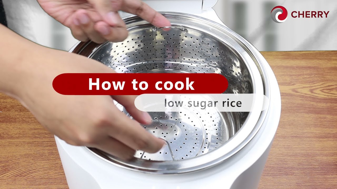 Cooking Low Sugar Rice Using Toshiba Low Sugar Multi-Cooker 