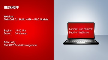 Das neue TwinCAT 3.1 Build 4026 – PLC-Updates