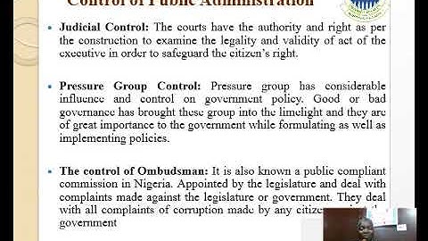 Mr. K.J. Adegbite. PAD 111. Elements of Public Administration