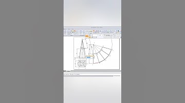 Development of Frustum of Square Pyramid #development #engineeringdrawing #caed #vtu