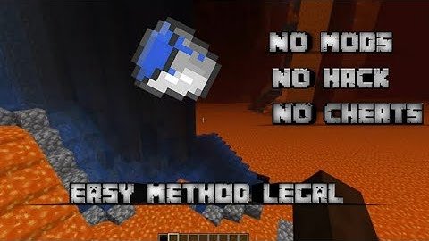MINECRAFT how to put water in Nether 1.17 16Legal , no cheats,no mods,no hack easy way💧💦:2021 Teerth