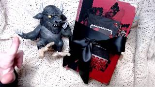 ALTERED BOOK Junk Journal - "RED" - Available now in my Etsy store!
