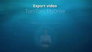 Instruction video TomTom Mydrive screenshot 2