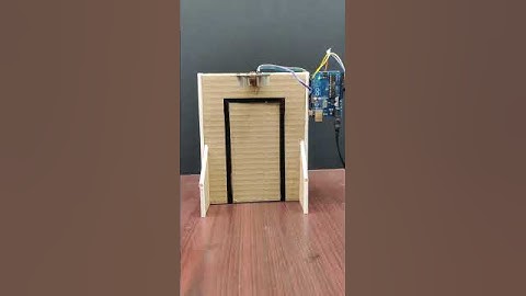 Automatic Door Opening System Use Arduino Uno #arduinoprojects #arduinotutorials #arduino