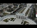 Опустевшая Москва с дрона