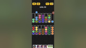 Ball Sort Puzzle Level 173 Walkthrough