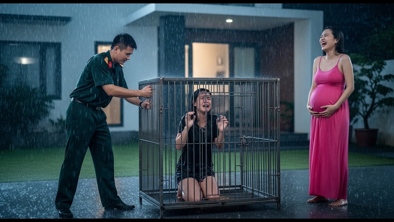 Nghe Tin Bồ Có Thai, Thiếu Úy Liền Nhốt Vợ Vào Lồng Chó, 8P Sau Quân Cảnh ậP Vào Và Hắn Bị Khởi Tố