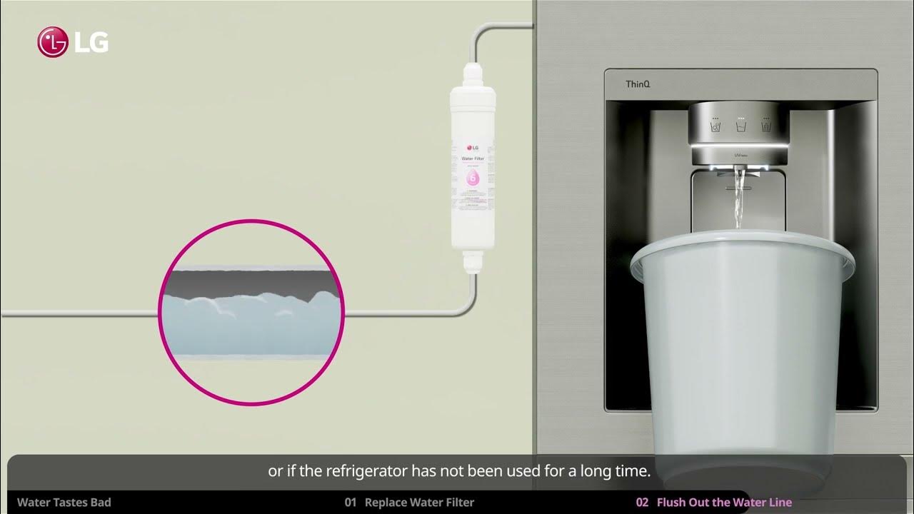 Water Tastes Bad in LG Side by Side Refrigerator YouTube