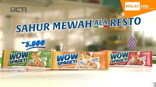 BARU! WOW Spageti Instant Spaghetti - Sahur Mewah Ala Resto (2025) TVC