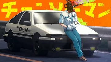 Initial D Fourth Stage OP 1 - song CHAINSAW MAN KICK BACK