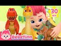Best T-rex and dinosaur songs | Animal Songs |  more compilation | Bebefinn Nursery Rhymes for Kids