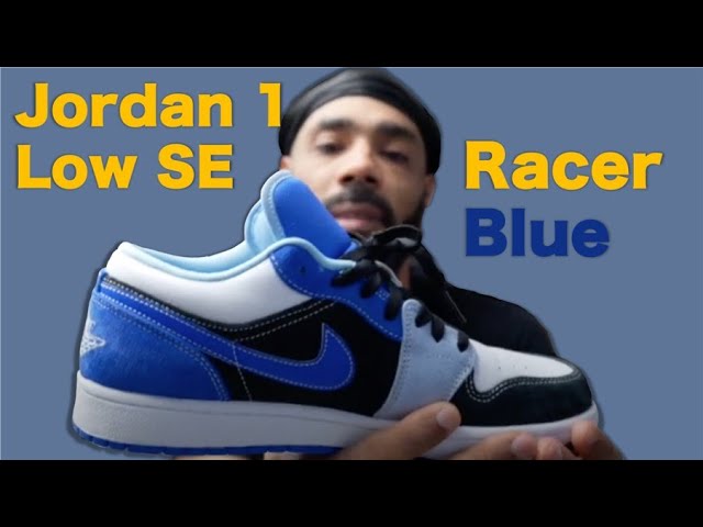 Jordan 1 Low Se racer blue review from a DJ