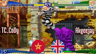 FT5 @sfa3: TC_CoDy (MA) vs Akgeejay (GB) [Street Fighter Alpha 3 Fightcade] May 15