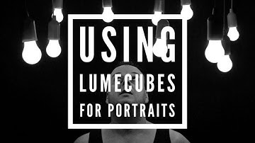 Using Lumecubes for portrait photography