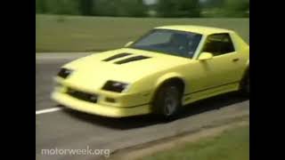 MW 1984 Renault Fuego Turbo VS Chevrolet Camaro Iroc-Z Road Test | Retro Review screenshot 3