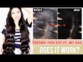 Trying the White Hair To Black Hair Naturally in 4 Minutes DIY-DOES IT WORK? FT. My DAD-Beautyklove