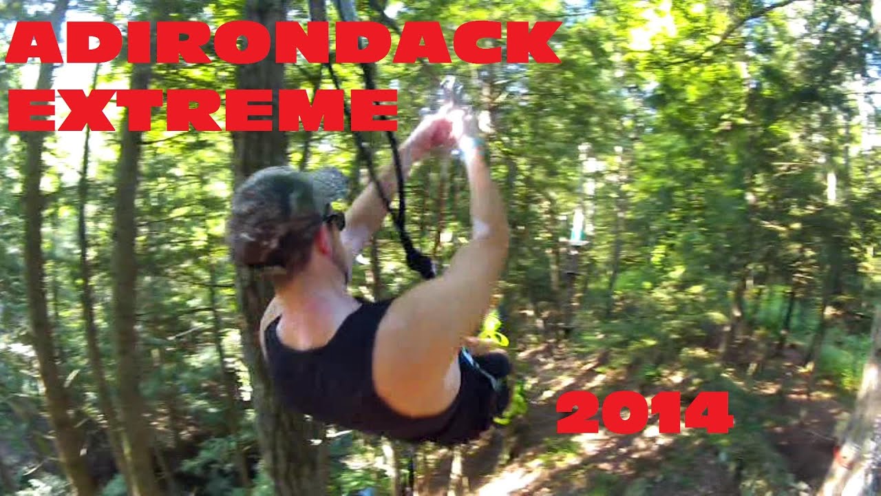 climbing colombia Adirondack Extreme - Treetop Adventure Park Compilation