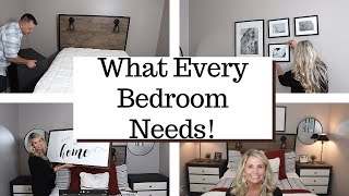 WHAT EVERY SMALL BEDROOM NEEDS | BEDROOM DECORATING IDEAS
