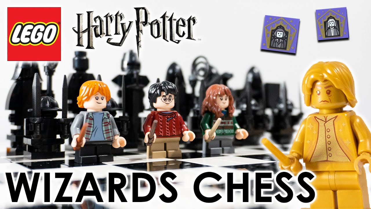 Lego Harry Potter 76392 Hogwarts Wizard´s Chess - LEGO Speed Build Review 