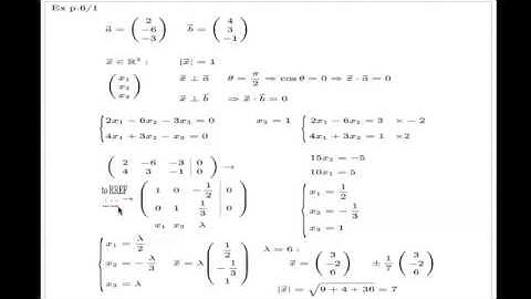 Unit vector perpendicular to given two vectors