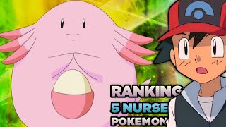 Ranking 5 Nurse Pokemon ⋮ Chansey, Wigglytuff, Blissey And 🤫