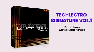 Techlectro Signature Vol. 1 - Techno Drum Loops Pack VIPZONE SAMPLES #samplepack #drumloops #shorts